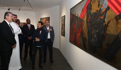 Two World Cup Associated Arts Exhibitions Opened in Katara